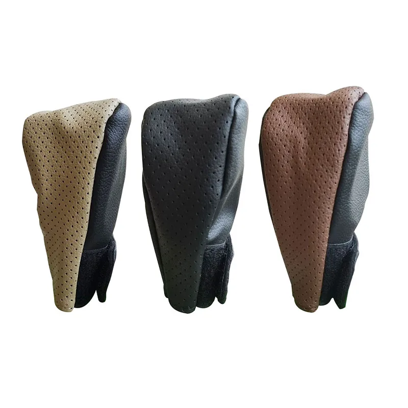 1 шт. чехол для автомобиля ручка переключения передач перчатки кожаный