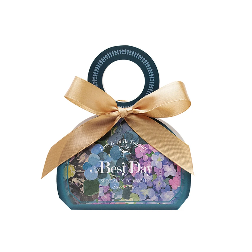 Коробка для конфет с нильским садом Свадебная коробка украшений Подарочный