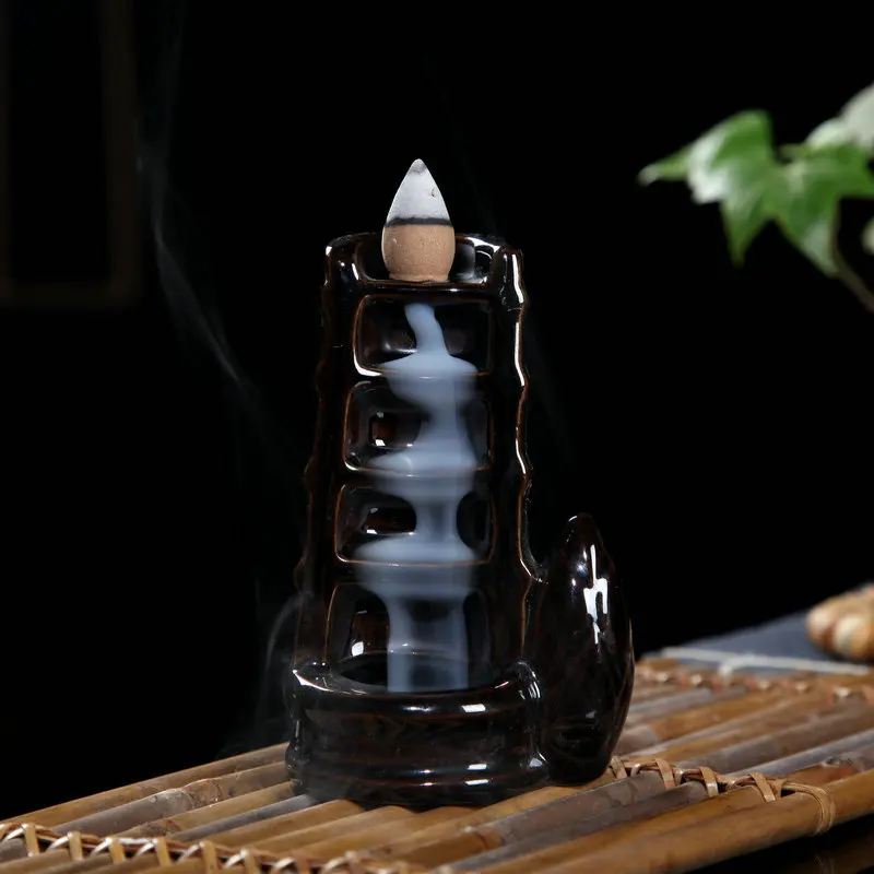 Керамический обратный поток курильница Керамическая ароматерапевтическая печь