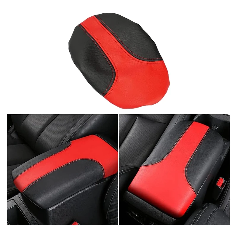 

Кожаный чехол для подлокотника центральной консоли автомобиля для Nissan Rogue 2014-2020, аксессуары, подлокотник для рук, защитная накладка