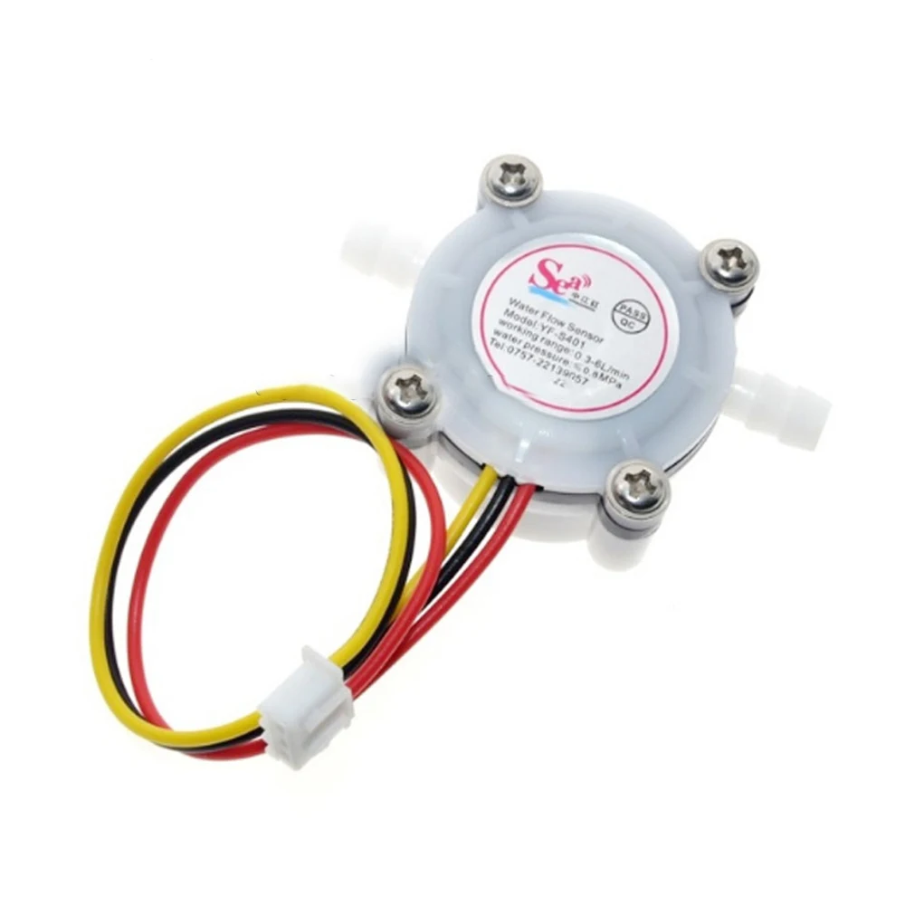 

New Hot Polymer Analog Sensor 1pcs Water Coffee Flow Sensor Switch Meter Flowmeter Counter 0.3-6l/min