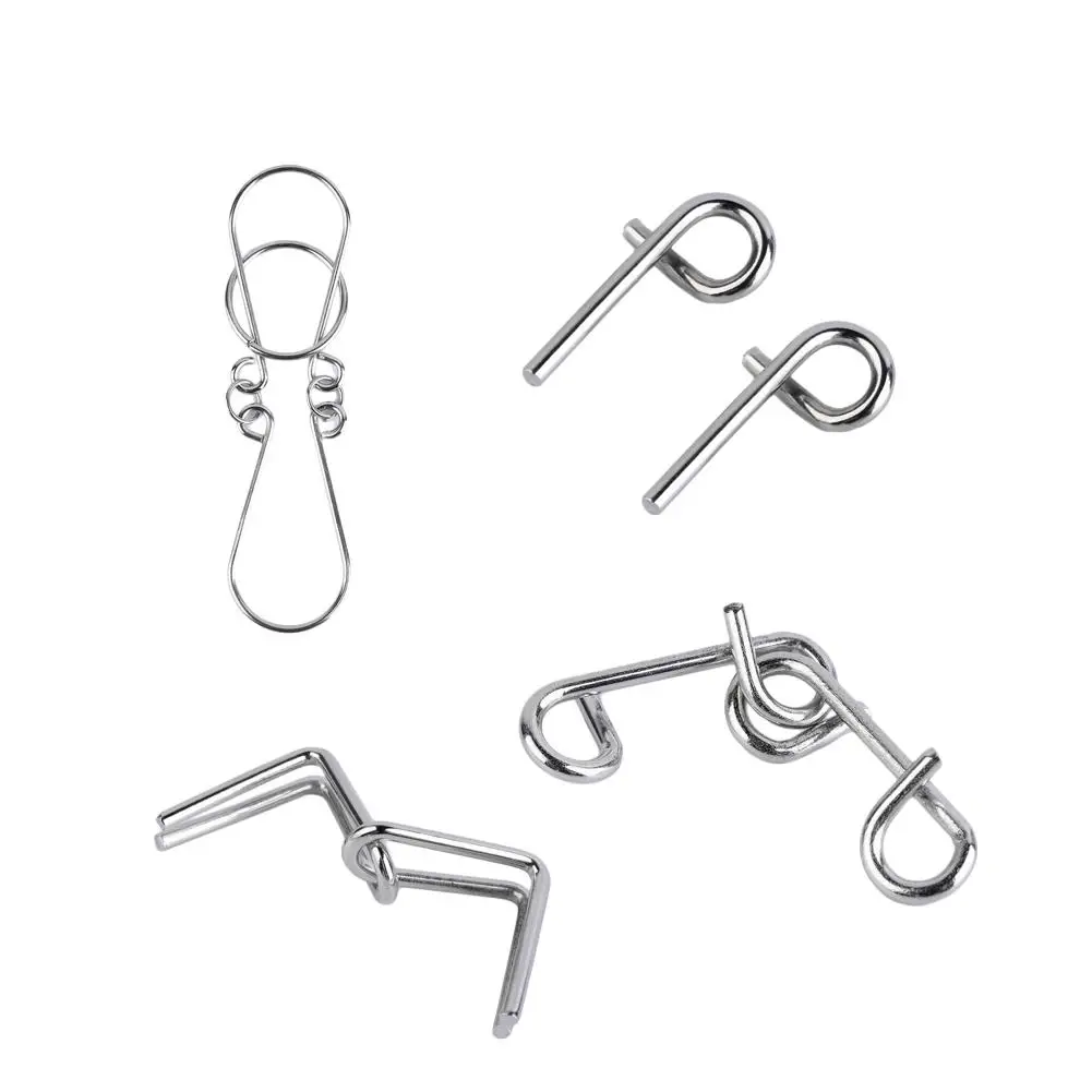 IQ тестовая игрушка Ум Игра для зарядки мозгов металлическая проволока