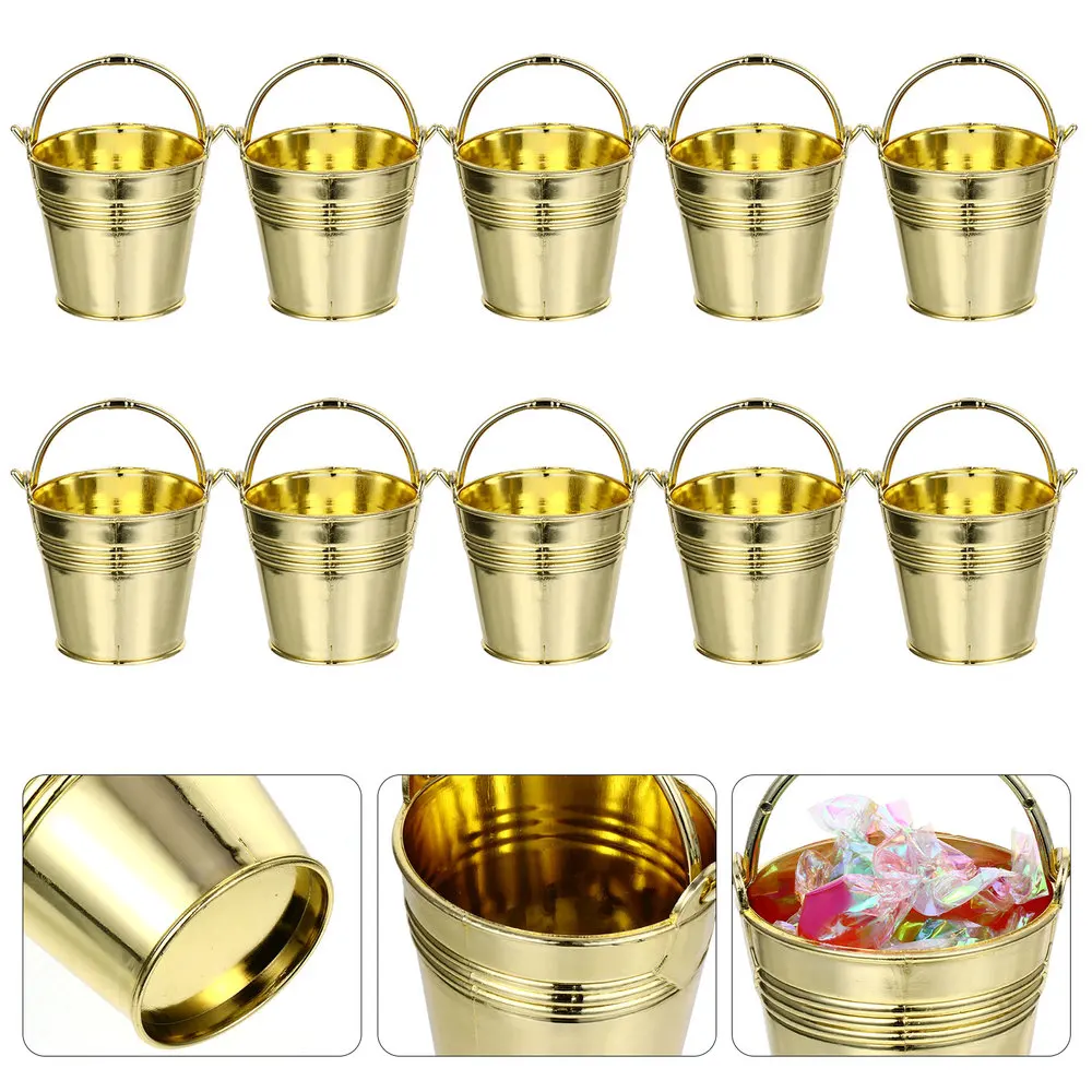 

10pcs Snack Bucket Sweets Bucket Gift Bucket Bucket Gift