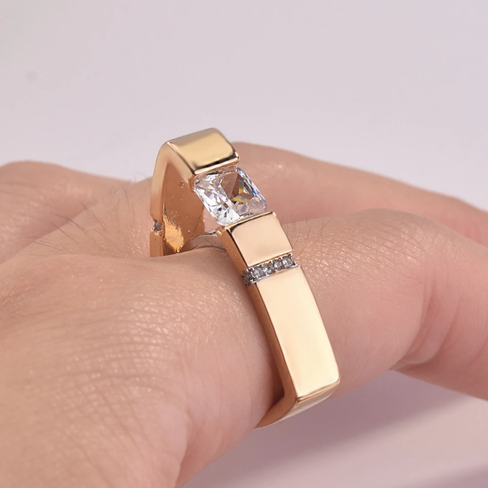 Женские кольца модное ювелирное изделие геометрическое треугольное кольцо 2020