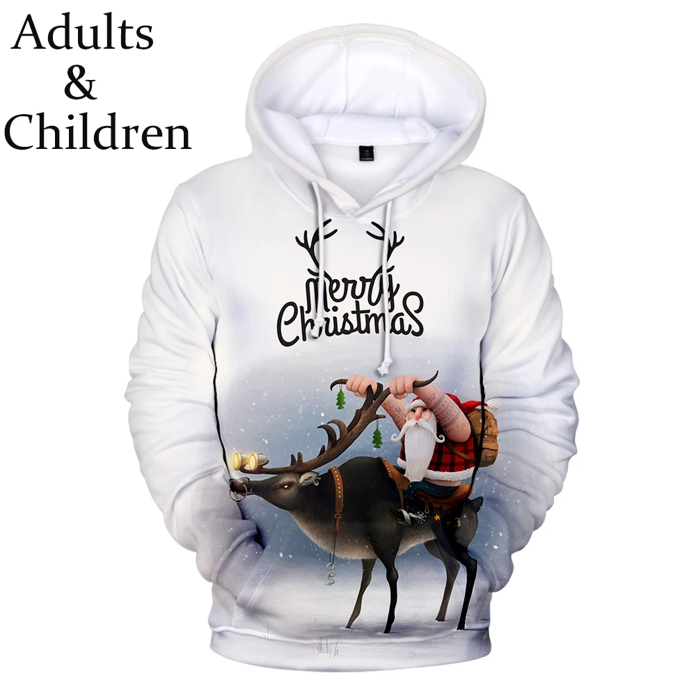 

Popular Christmas Gifts 3D Hoodies Fashion Harajuku man woman hoodies Cute kids Sweatshirts Autumn Winter Christmas Clothes Tops