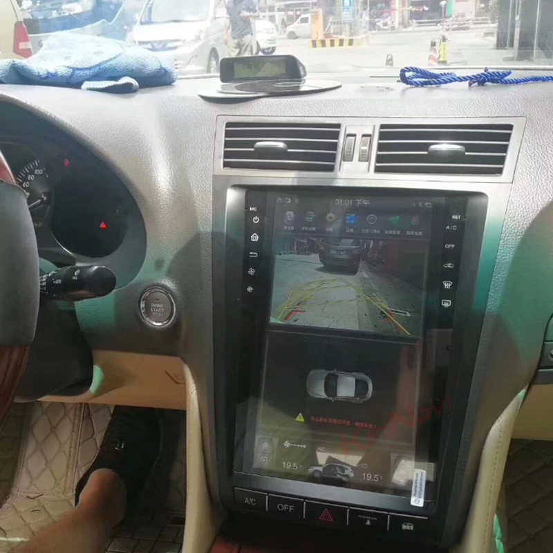 Вертикальный экран KiriNavi в стиле Tesla 1 Din Android 9 0 Авторадио для Lexus GS GS300 GS460 GS350