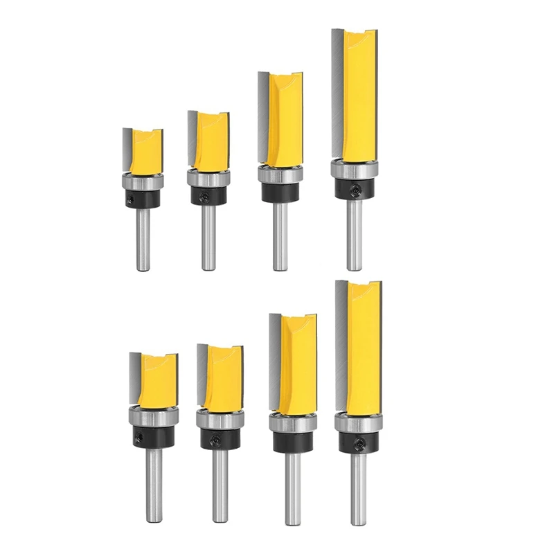 

Хвостовик шаблон отделка шарнир фреза сверло прямой концевой фрезы триммер очистка смыв отделка Tenon Дерево фреза Набор