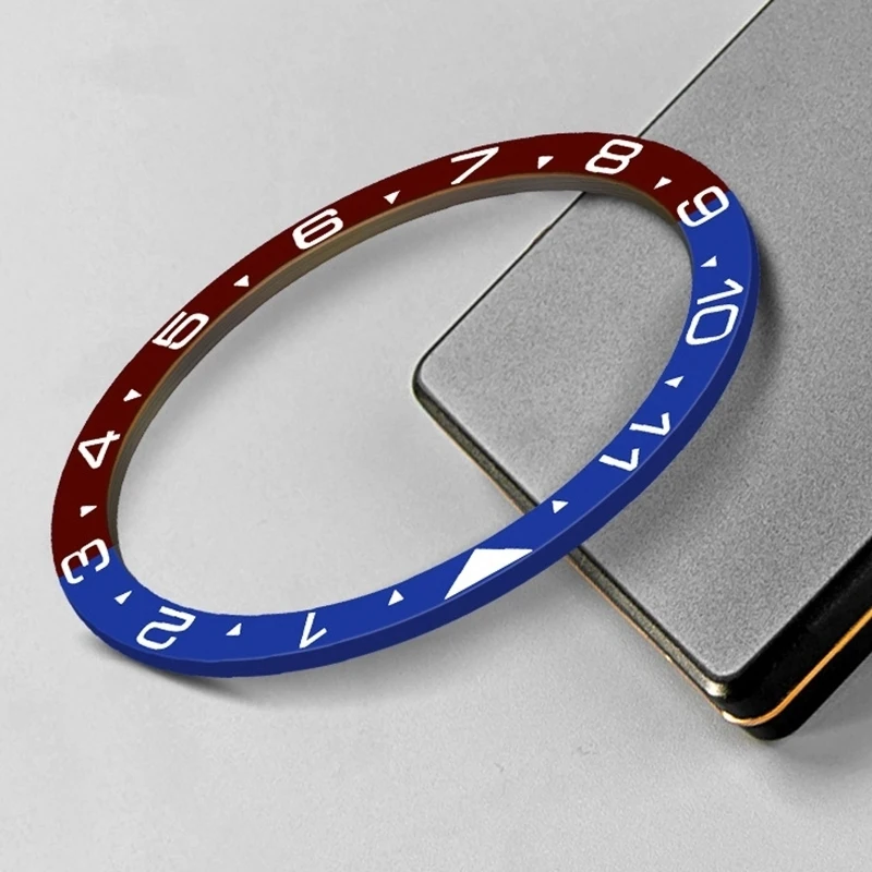 Часы Сменные аксессуары светящийся БЕЗЕЛЬ 38 мм керамический Безель вставка для