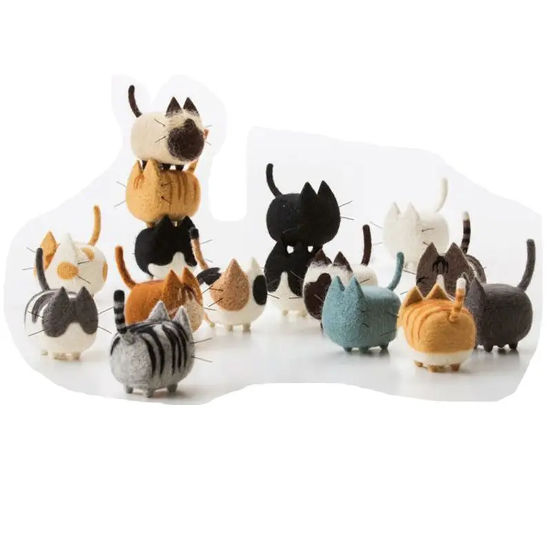 2 шт. детская Войлочная игрушка сделай сам|Комплект для рукоделия| |