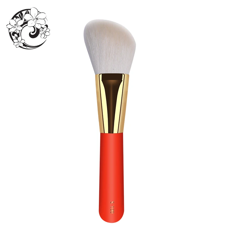 Энергия Премиум косметический порошок кисти козья шерсть Pinceaux Maquillage Brochas Maquillaje S100W