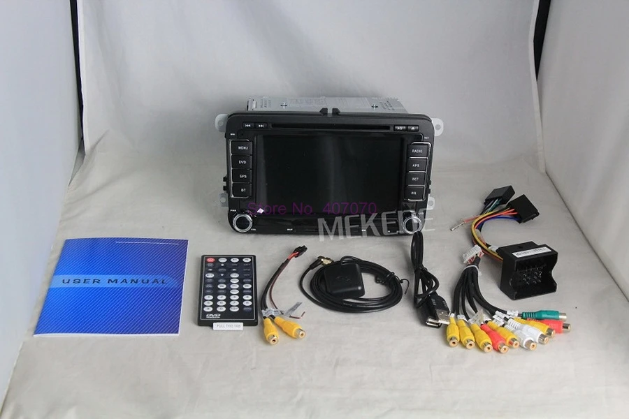 Изготовитель: DHL или Fedex 5 шт. сенсорный экран 7 дюймов для VW Golf4 Passat B5 Sharan с GPS Bluetooth