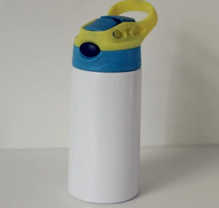 100 шт 12 унций 5 стилей сублимации дети Сиппи чашка пустая вакуумная колба бутылка