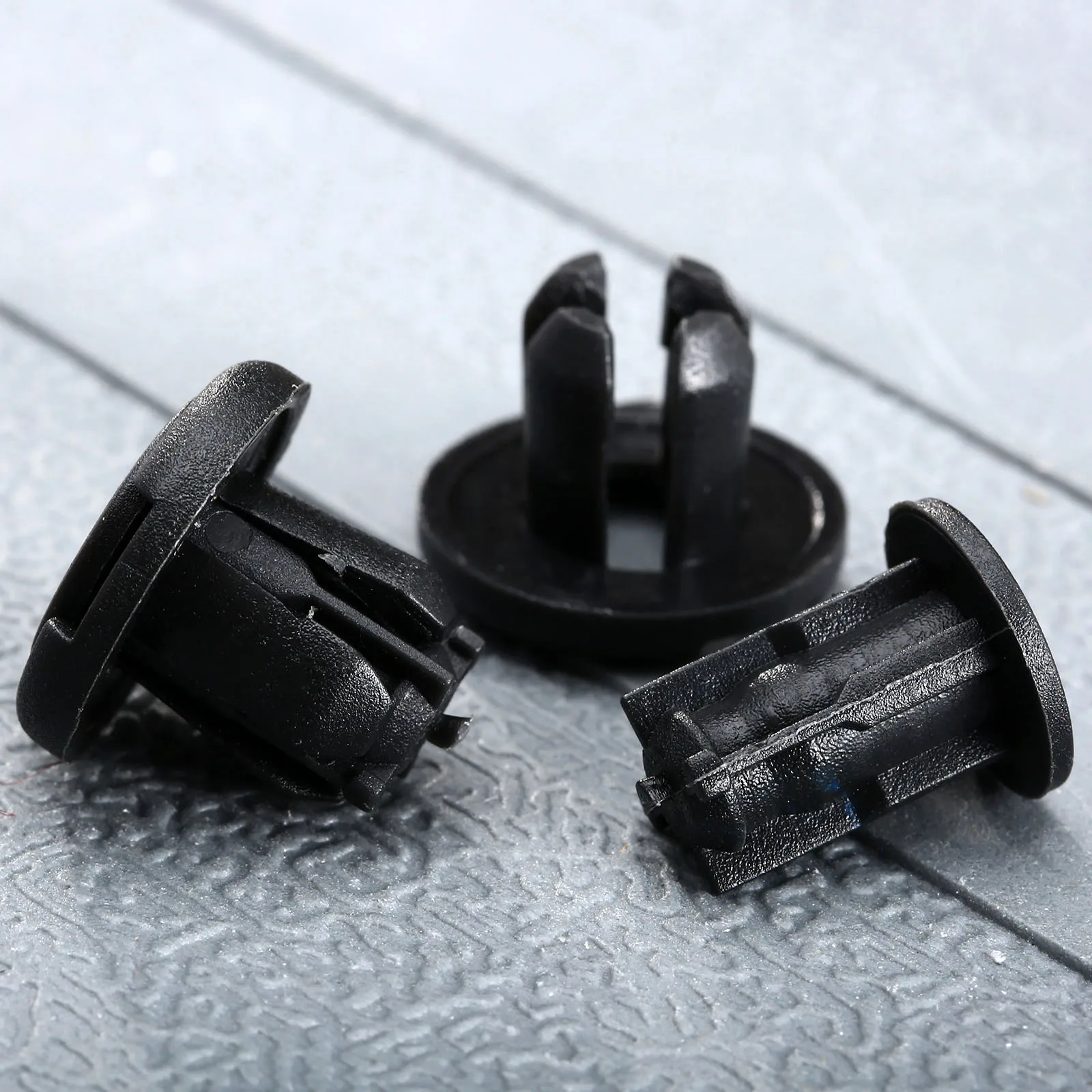 50Pcs Auto Plastic Fastener 10mm Hole Rivet Retainer Push Engine Cover Fender Car Door Trim Panel Clips For Toyota | Автомобили и