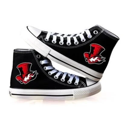 

Anime Game Cos Persona 5 P5 Shoes Akira Kurusu Ryuji Sakamoto Anne Takamaki Casual Canvas Shoes plimsolls