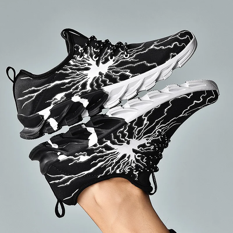 

Newbeads Spring and Autumn Running Shoe Couple Thunder Beads Outdoor Casual Outdoor Shoe Ventilated Extra Large 36-46