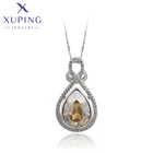 Xuping модные ювелирные изделия, новые кристаллы в форме капли воды, ожерелья с подвесками, женские подарки 30377