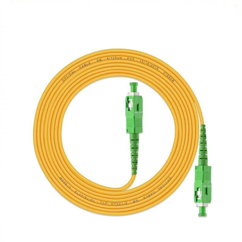 10 шт. SC APC К Одномодовый оптический Волоконно патч корд 2 0 мм PVC SM FTTH кабель 1 м 3 5 15