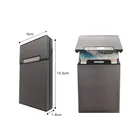 Портативный Женский чехол для сигарет из алюминиевого сплава