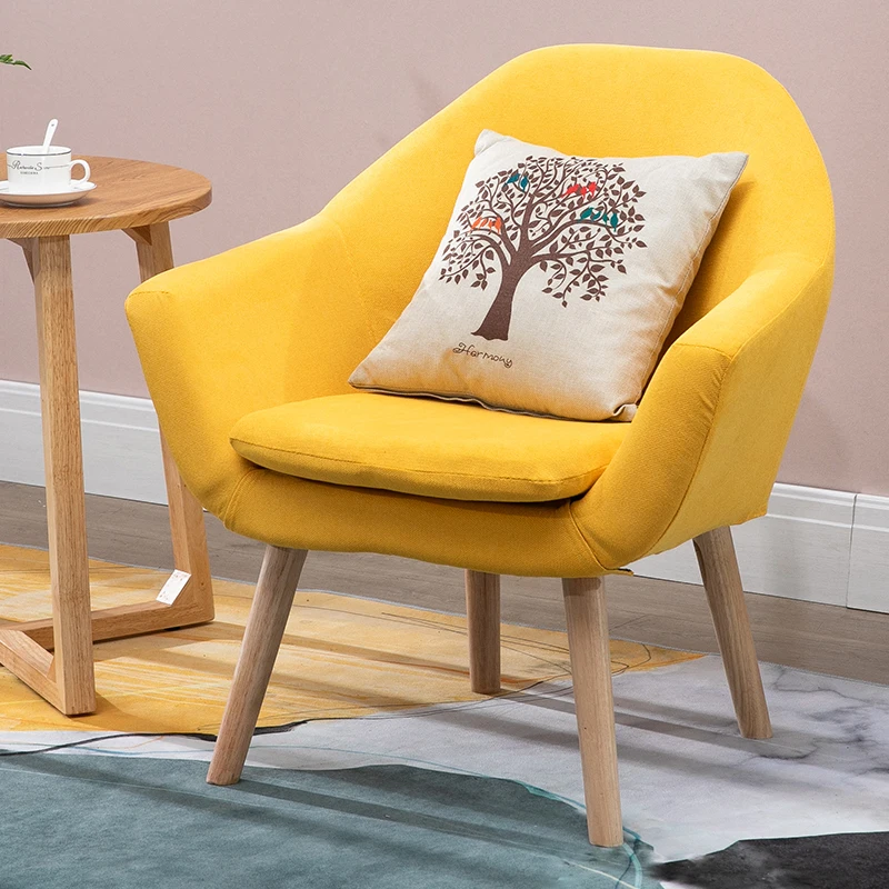 Скандинавский Одноместный ленивый диван балкон маленькая квартиры мини