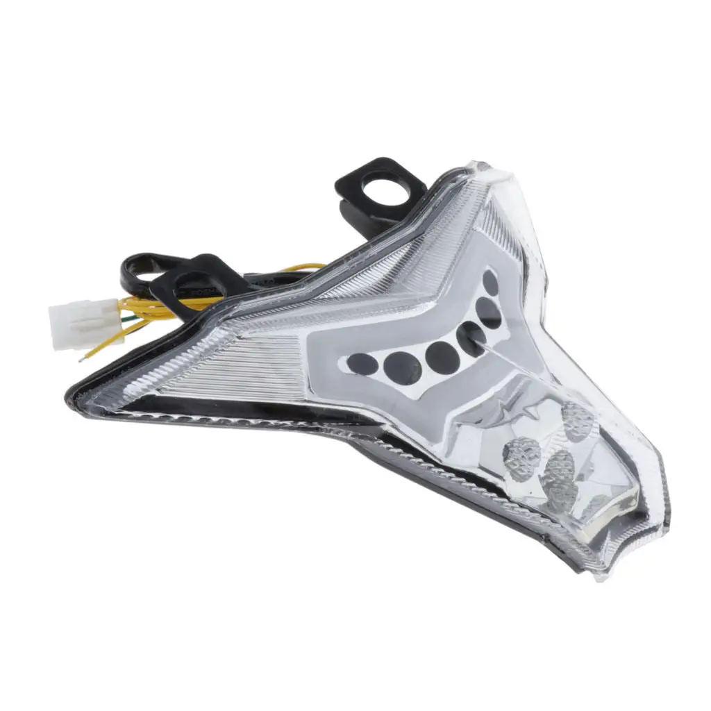 Светодиодные задние фонари для мотоциклов тормозные указатели поворота лампа