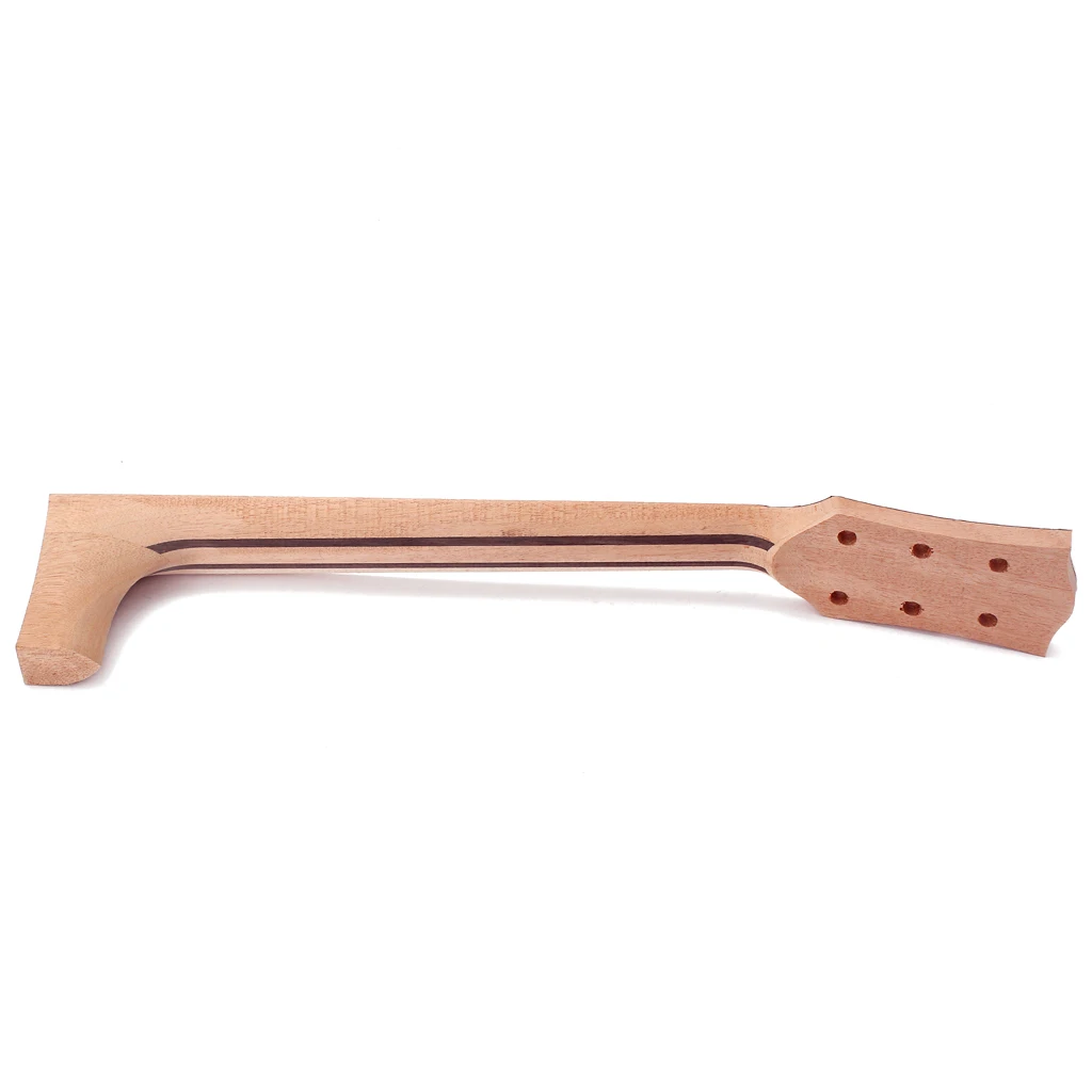 

Replacement Guitar Neck Coffee Wave Headstock for 41'' Acoustic Guitar Accs