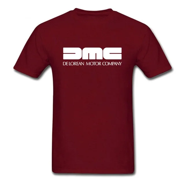 Молодежная мужская футболка DMC DeLorean с коротким рукавом Назад в будущее из фильма