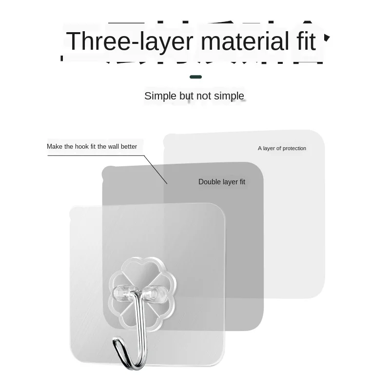 Крепкие бесшовные крючок из нержавеющей стали на присоске с подшипником