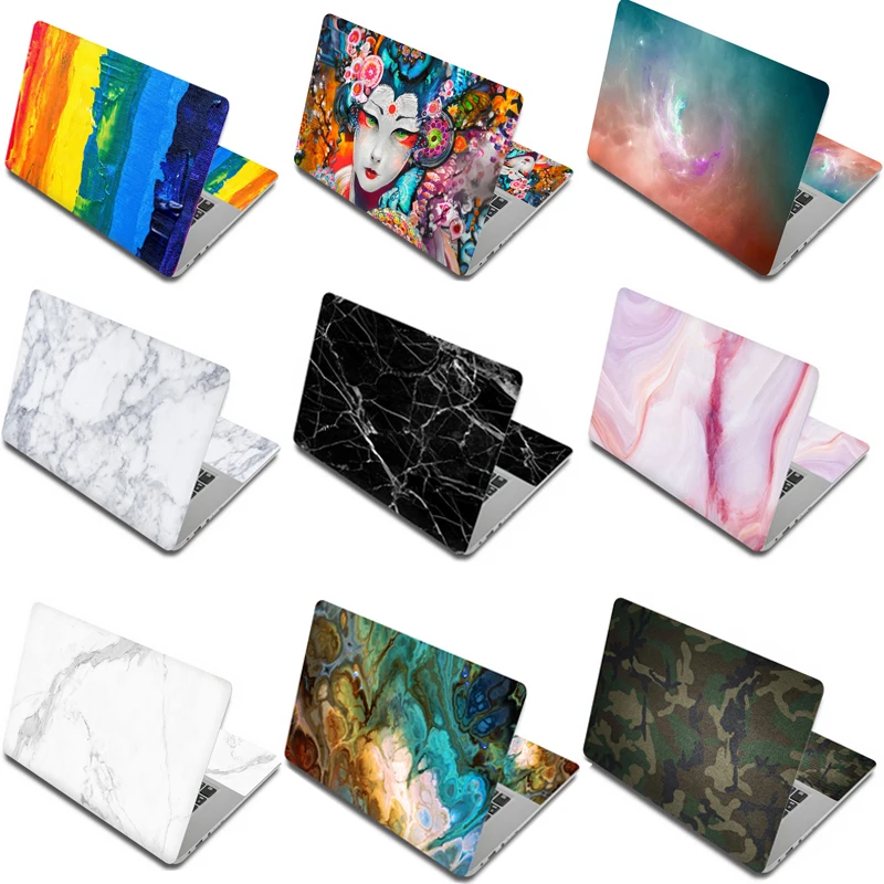 

Marble Grain Laptop Skin Stickers 15.6" Notebook Sticker 15" Computer Decal 11" 12" 14" 13"for mac pro/xiaomi Air 13.3/lenovo/hp