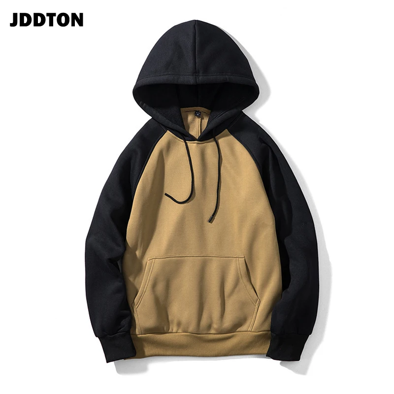 JDDTON Осенняя мужская Повседневная Свободная уличная одежда с капюшоном удобный