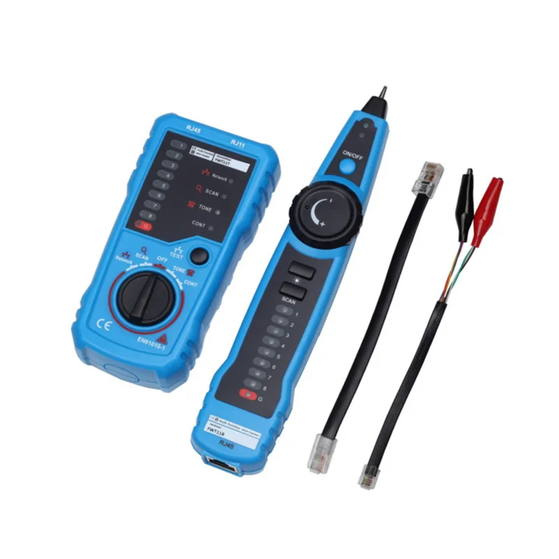 

BSIDE FWT11 Network Cable Tester, Telephone Line Tracker, Ethernet LAN Network Cable Tester for RJ11 RJ45 Cat5 Cat6