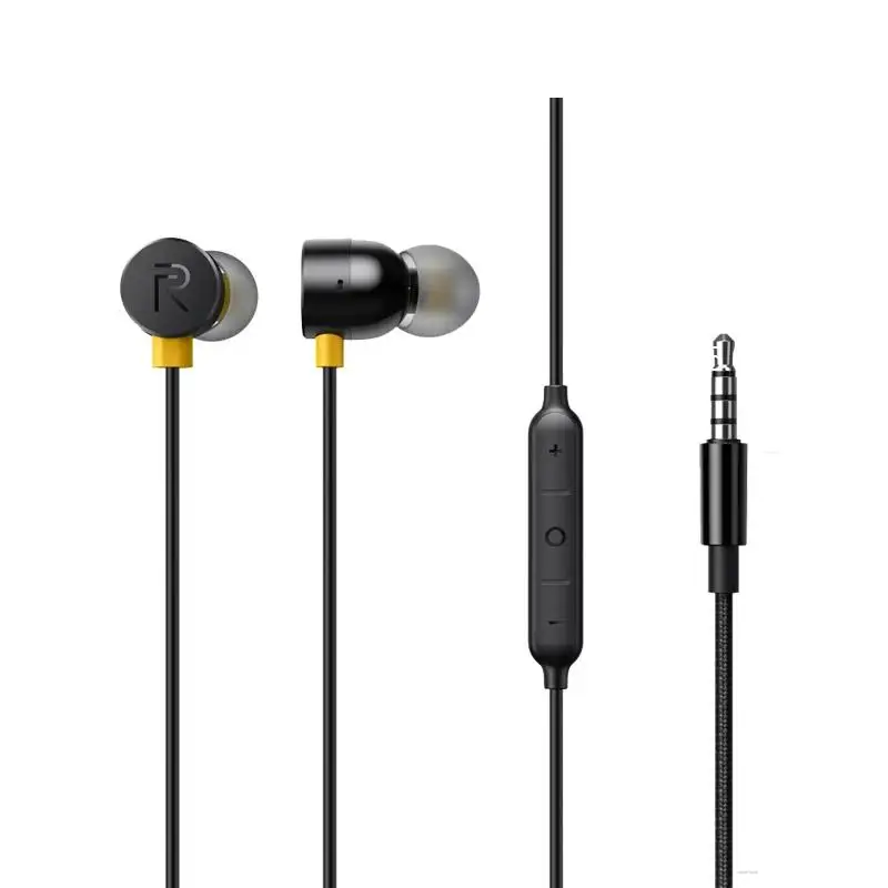 

Realme Buds 2 Earphone Wired 3.5mm Interface In-ear Three-button With Microphone