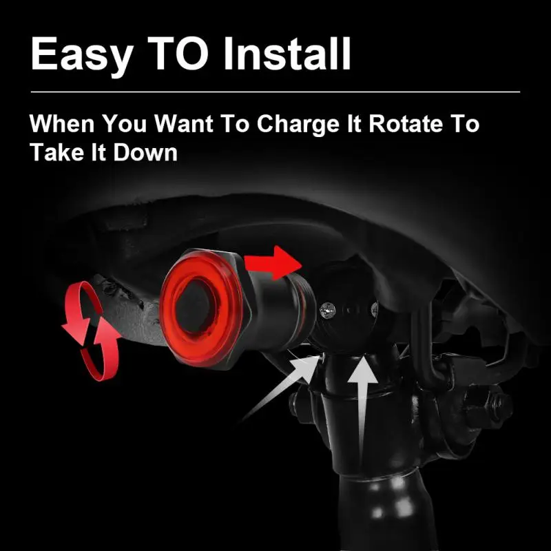 

PEACHES LED Bicycle Light 1000LM USB Rechargeable Power Display Bike Front Taillight Lamp Rainproof Flashlight Bike Accessories