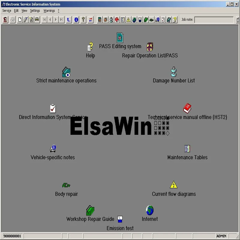 2020 Hot Auto Repair Software ElsaWin 6.0 work for V-W 5.3 For Audi Elsa Win in 80gb hdd high quality | Автомобили и мотоциклы