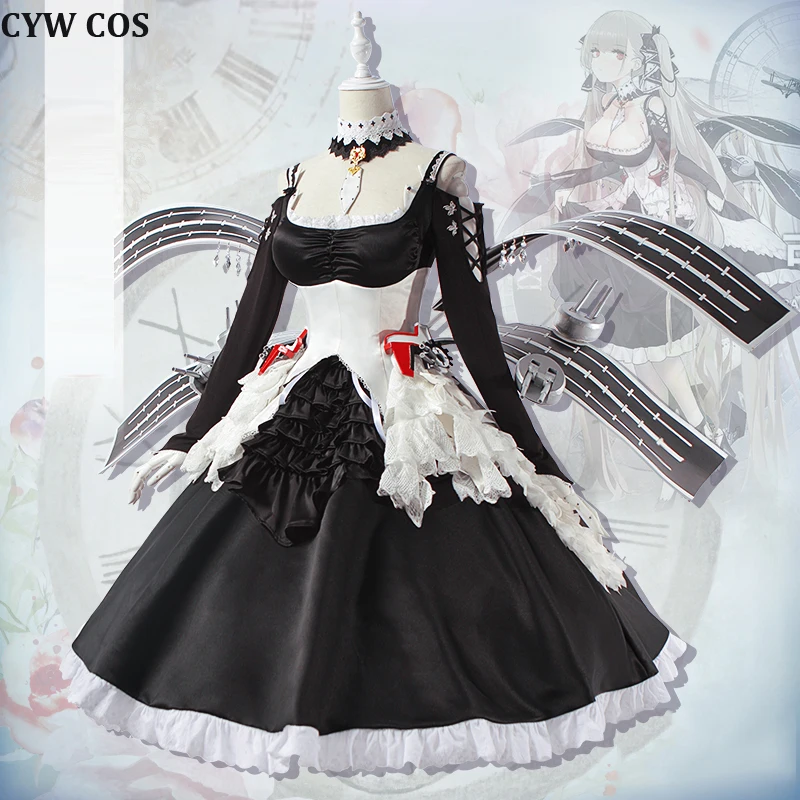 Коллекция Azur Lane костюм для косплея женская униформа костюмы девочек одежда в