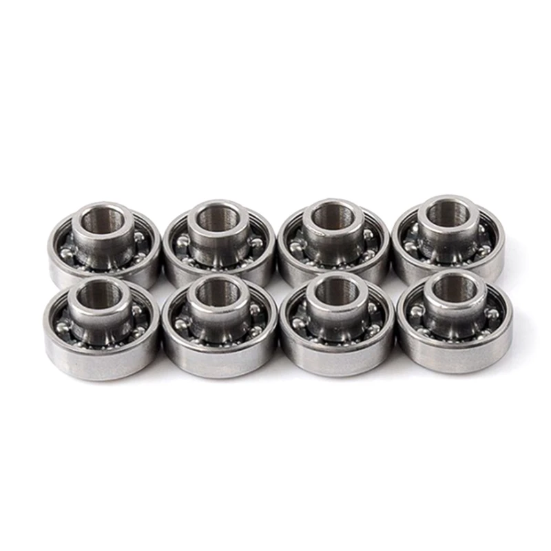

8Pcs High Speed Pro Longboard Skateboar Bearings Cr Mo Steel ABEC-9 608RS Sakting Bearing