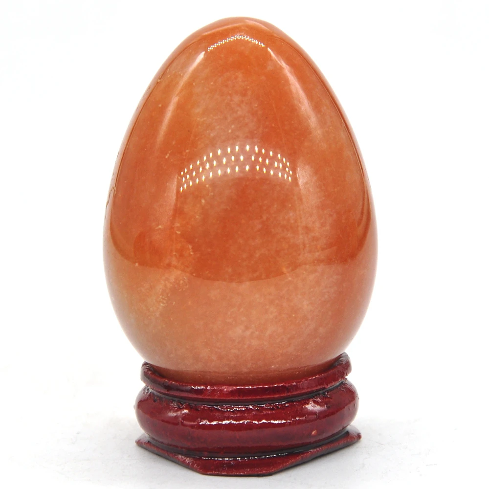 36x50 мм цвета: оранжевый авантюрин яйцевидной формы камень Исцеление натуральных