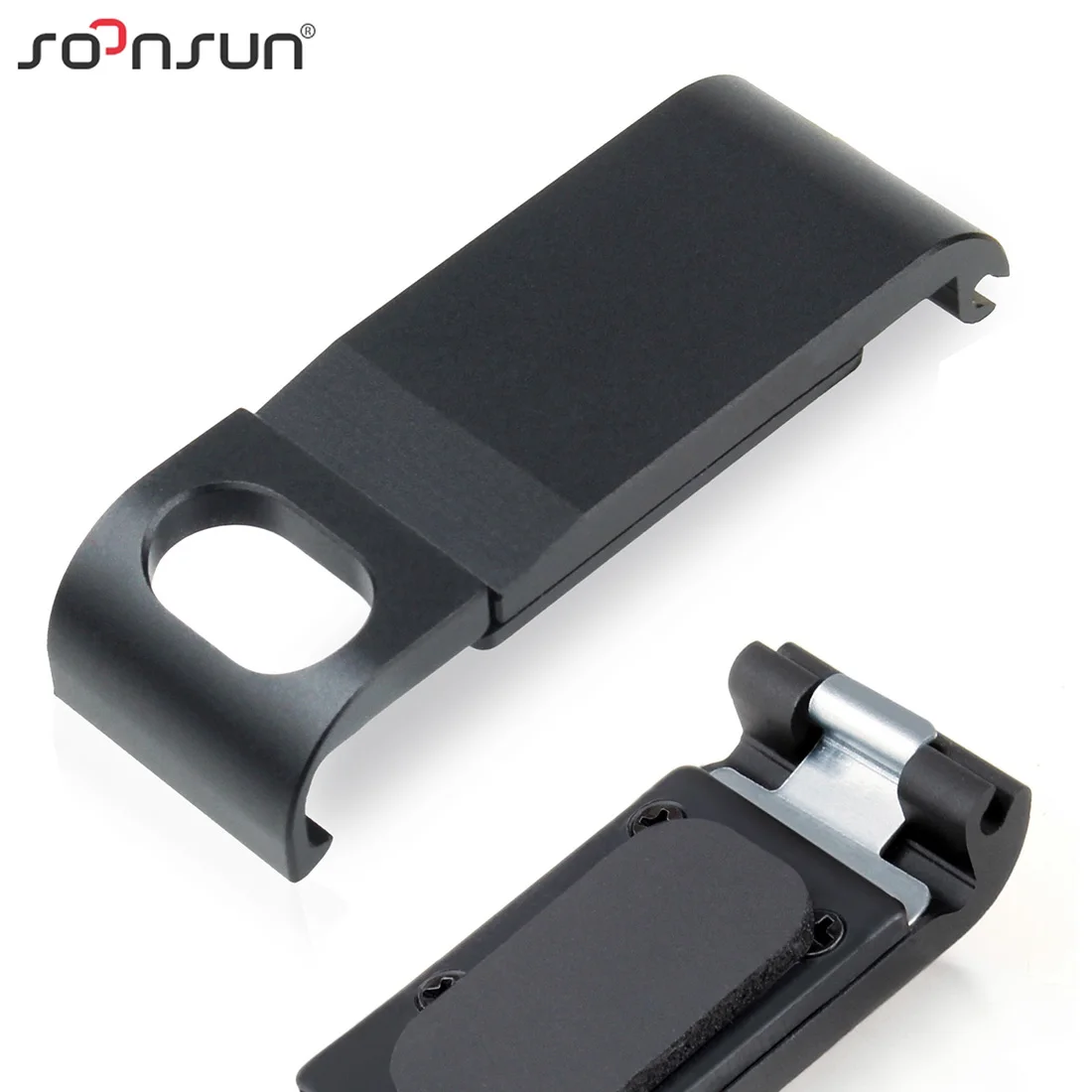 SOONSUN алюминиевая боковая крышка для GoPro Hero 10 9 8 запасная батарея Боковая двери Go Pro