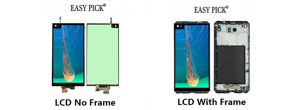 Для LG V20 F800S F800L F800K H990DS H910 H918PR H915 H990N US996 H990TR LS997 VS995 ЖК-дисплей Дисплей кодирующий преобразователь сенсорного экрана в сборе