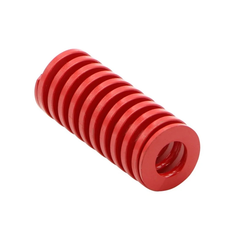 Спиральная штамповочная пружина для прессования красного среднего размера 1 шт.