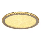 Хрустальный Потолочный светильник K9 с дистанционным управлением, лампа для украшения гостиной, круглая квадратная светодиодная комнатная лампа, бесплатная доставка