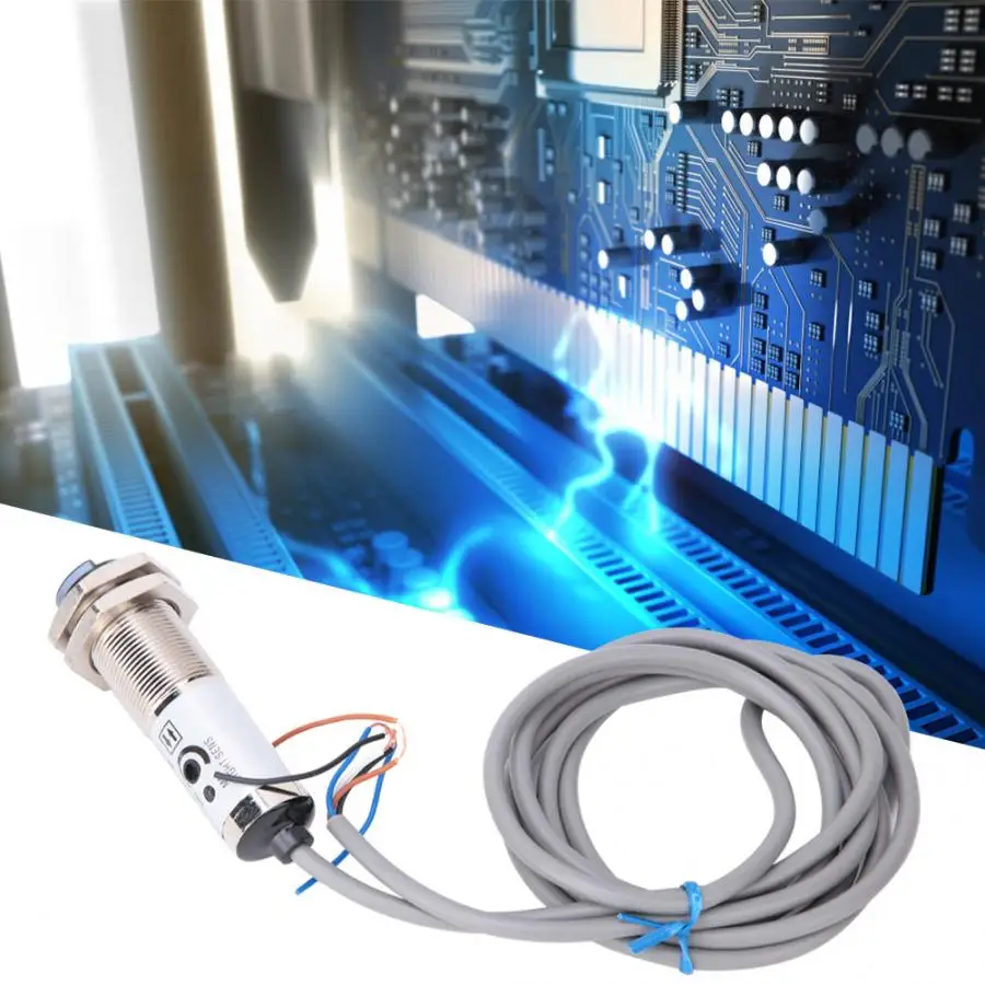 Photoelectric Sensor Switch CDD-11N 10mm Diffuse Reflection 4-Wire 12-24VDC | Обустройство дома