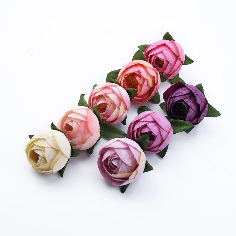 10 шт. свадебные искусственные шелковые цветы для скрапбукинга|Искусственные и