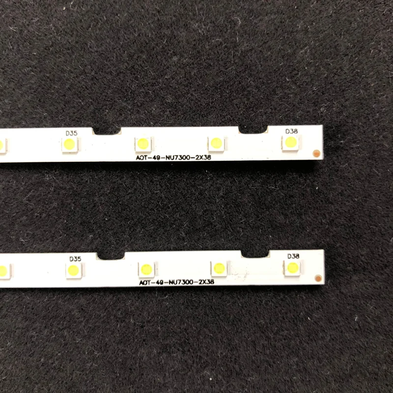 

Лента для подсветки телевизора 20 шт., подходит для Samsung 49 дюймов Φ B 49 "aot_49 _ nu7300 BN96-45953A 2 шт.