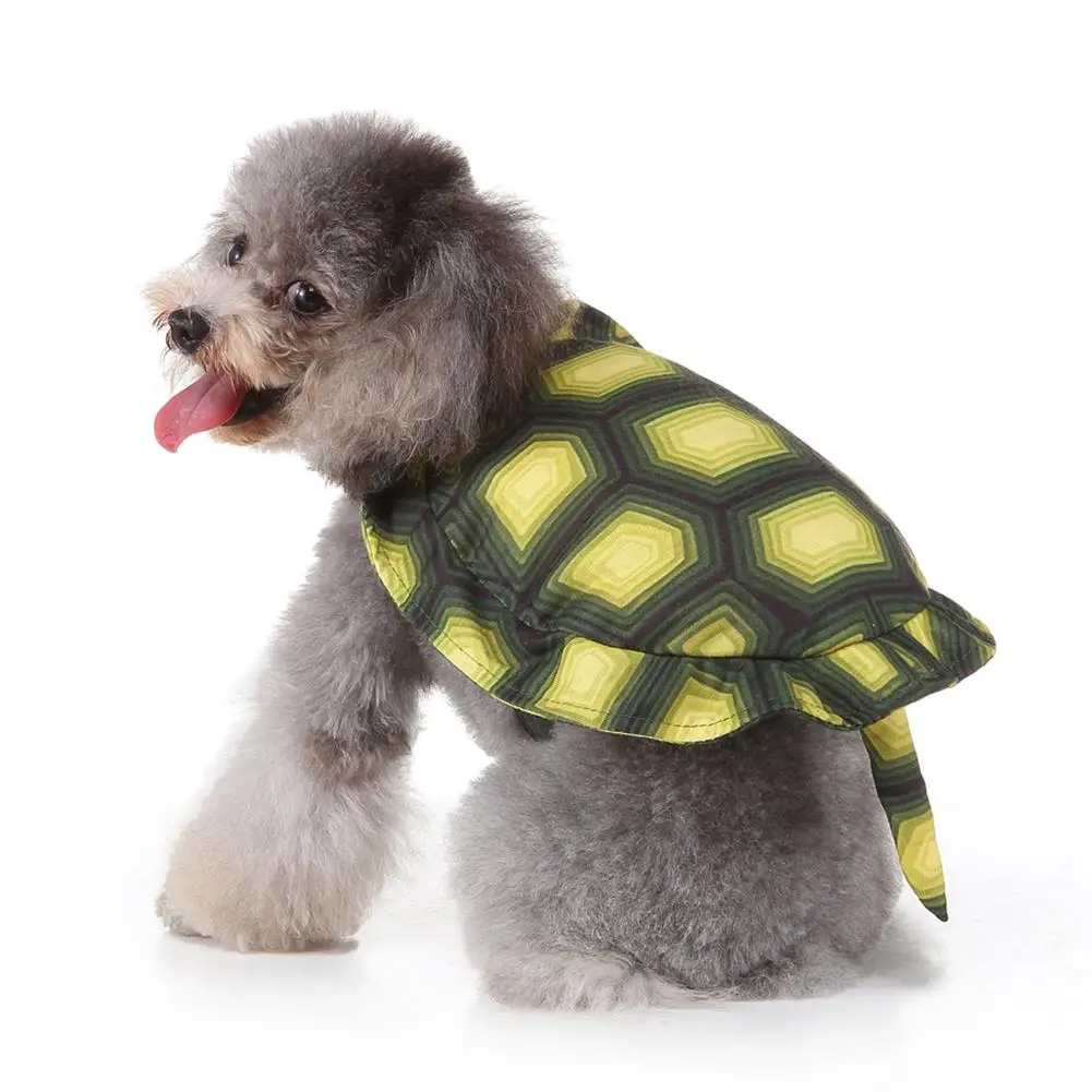 Зимняя Одежда для питомцев собак щенков милых черепашек косплей костюм пальто