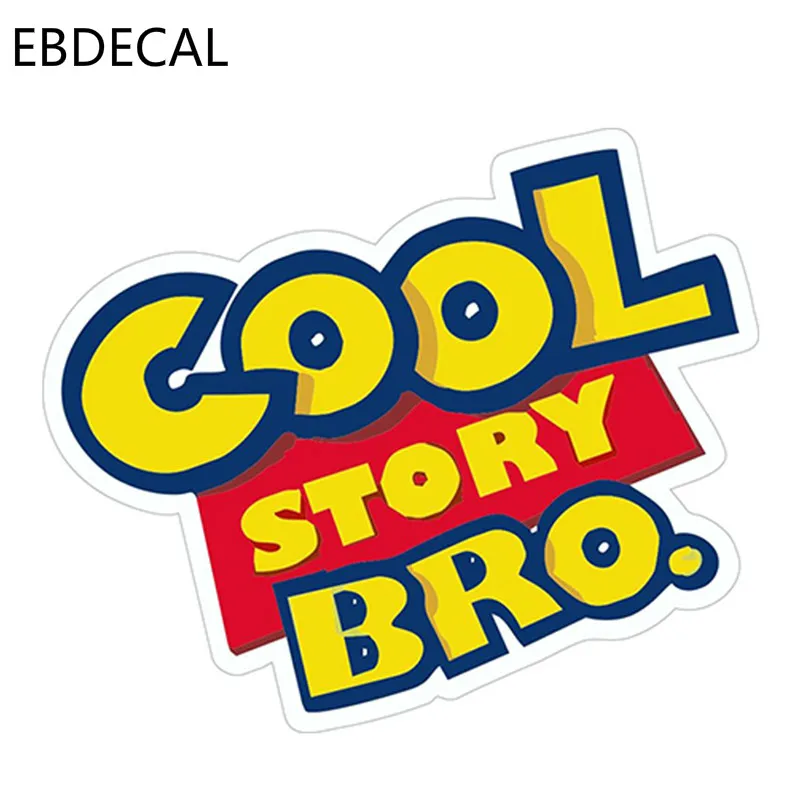 Ebdeckle крутая история Бро наклейка забавная для Авто/бампер/окно/наклейка на стену