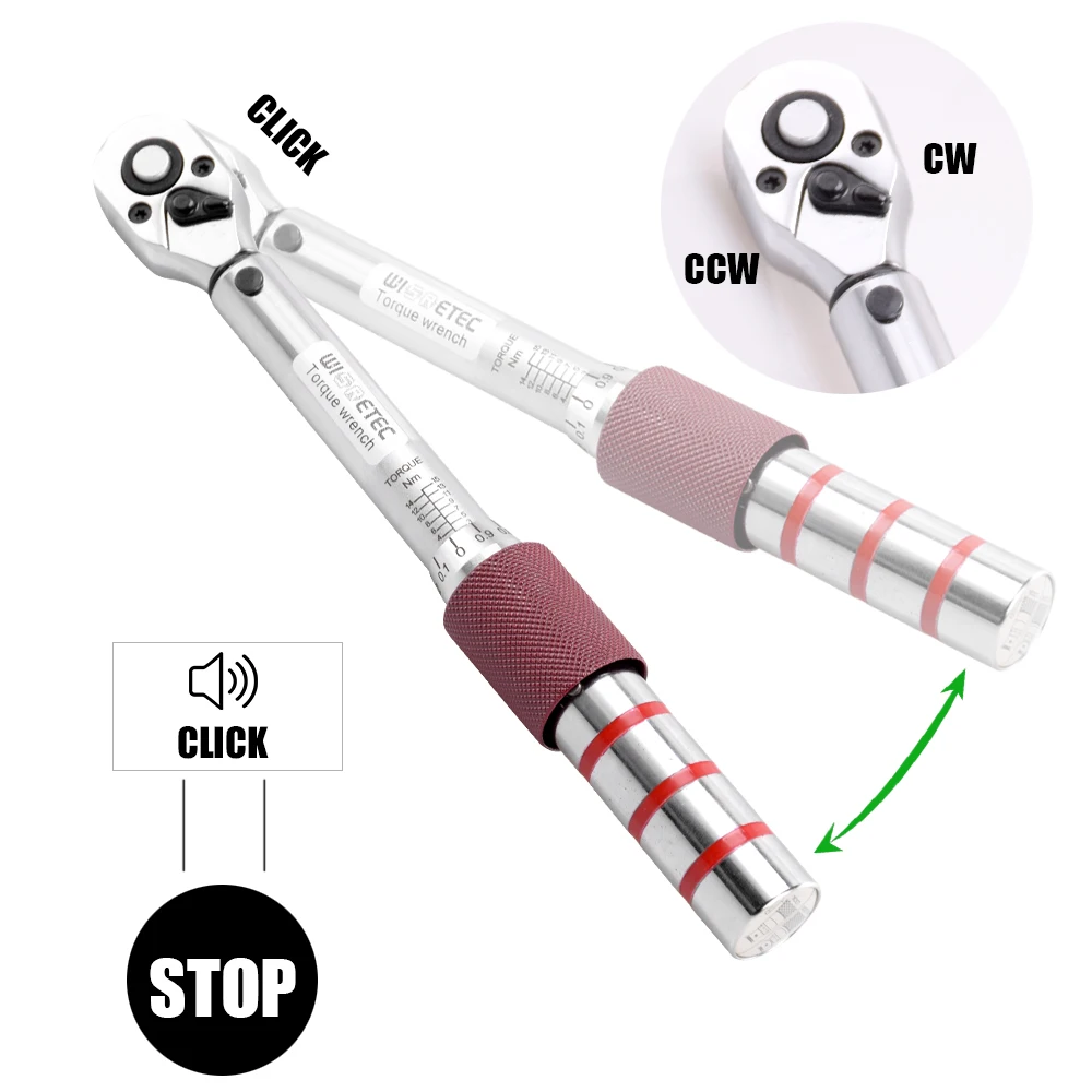 1/4 &quotDR 2 15Nm мини Регулируемый динамометрический ключ для велосипеда набор