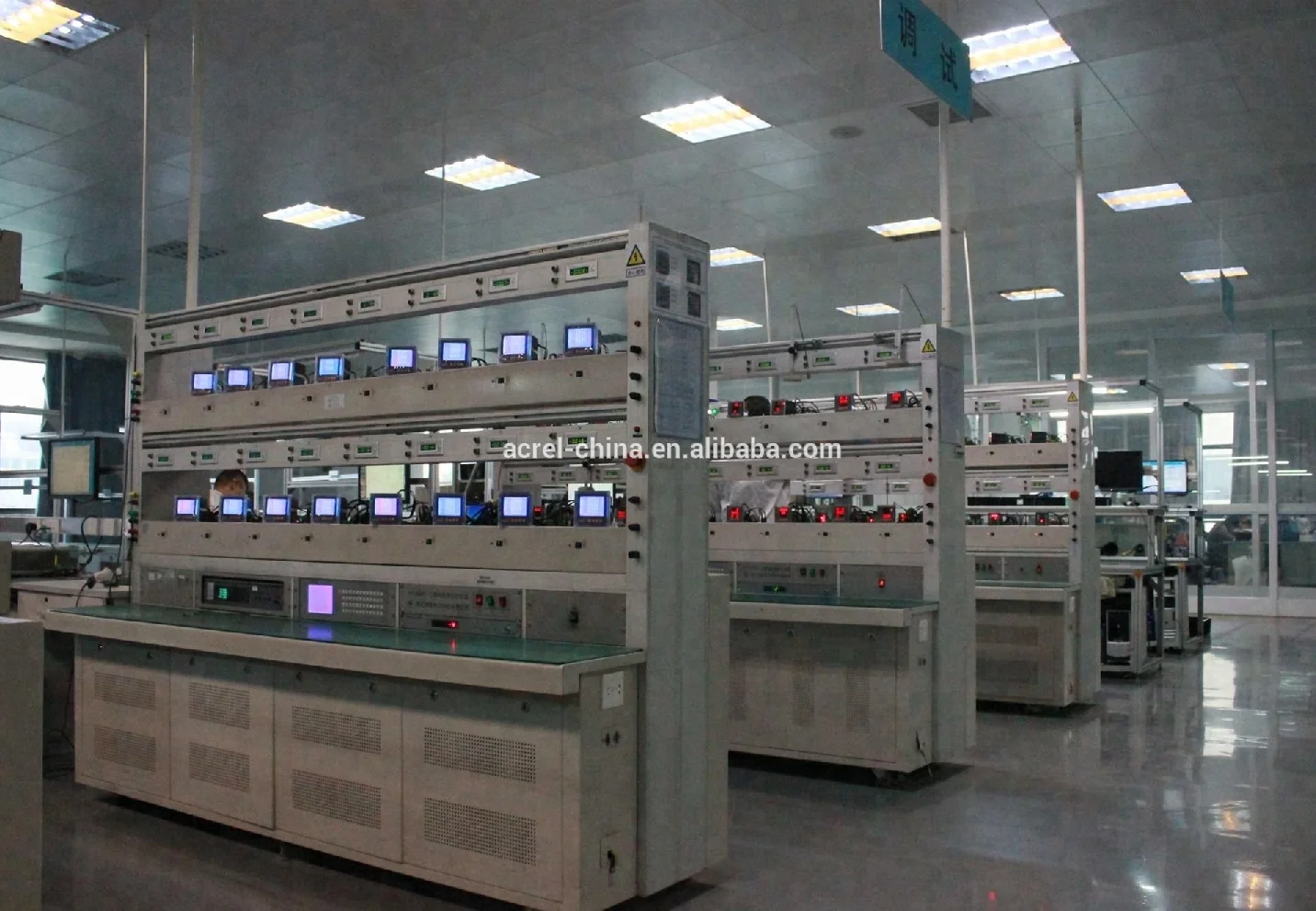 

96*96mm CE energy meter AMC96L-E4 three phase voltage current power watt meter kwh panel meter with rs485 LCD