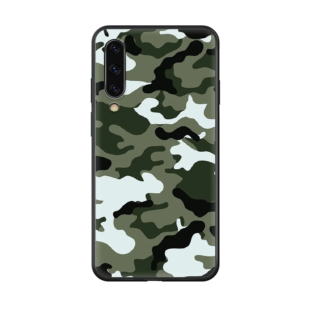 

Camouflage suit Phone case hull For Samsung Galaxy A 50 51 20 71 70 40 30 10 E 4G S black cell cover trend hoesjes luxury
