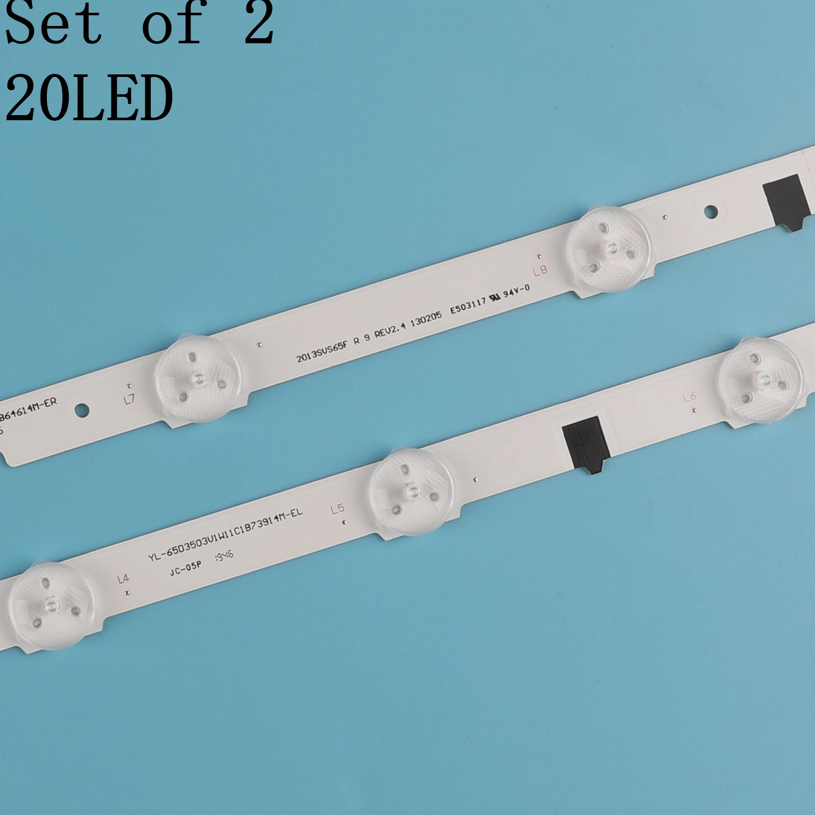 Светодиодный прожектор с подсветкой для телевизора samsung 65 &quot2013SVS65F R9 + L11 25316A 25317A