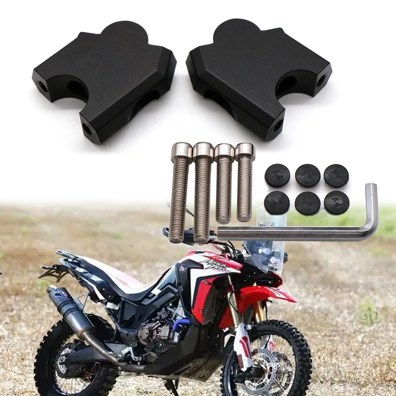 

Applicable to Honda CRF1000L Africa Double Cylinder 16-19 Modified Faucet Heightening Code Handle